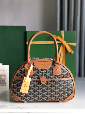 Goyard Saint Jeanne Medium Bowling Bag Brown