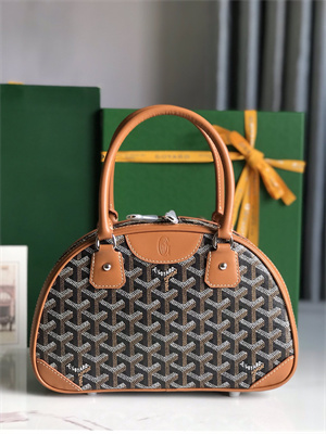 Goyard Saint Jeanne Medium Bowling Bag Brown