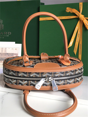 Goyard Saint Jeanne Medium Bowling Bag Brown