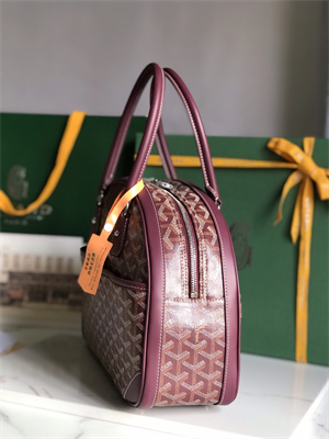 Goyard Saint Jeanne Large Bowling Bag Burgundy