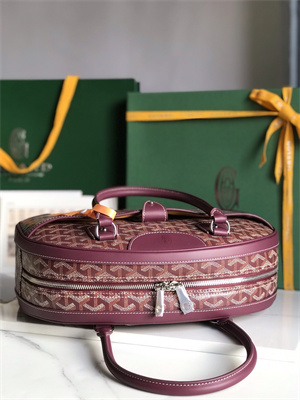 Goyard Saint Jeanne Large Bowling Bag Burgundy