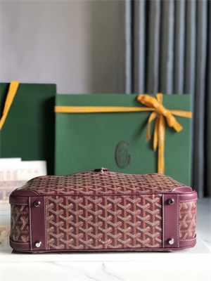 Goyard Saint Jeanne Large Bowling Bag Burgundy