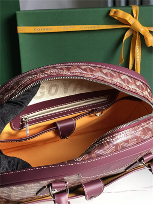 Goyard Saint Jeanne Large Bowling Bag Burgundy