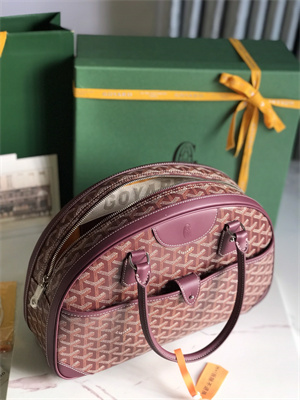 Goyard Saint Jeanne Large Bowling Bag Burgundy