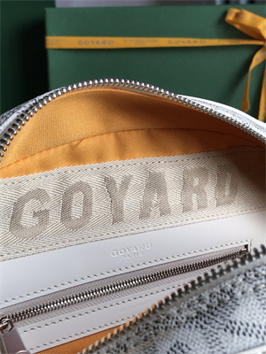 Goyard Saint Jeanne Large Bowling Bag White