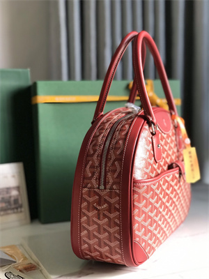 Goyard Saint Jeanne Large Bowling Bag Red