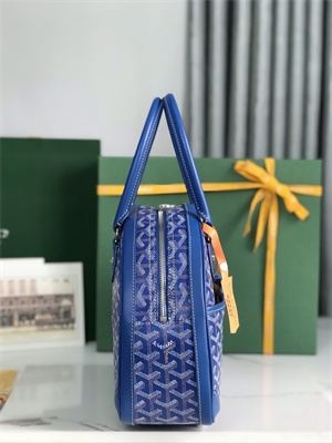 Goyard Saint Jeanne Large Bowling Bag Blue