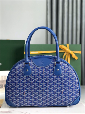 Goyard Saint Jeanne Large Bowling Bag Blue