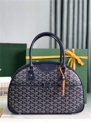 Goyard Saint Jeanne Large Bowling Bag Navy