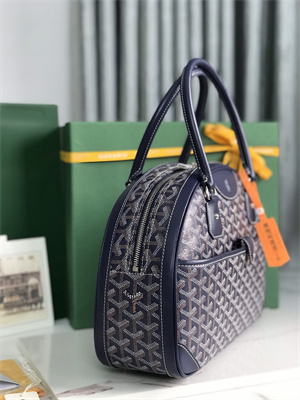 Goyard Saint Jeanne Large Bowling Bag Navy