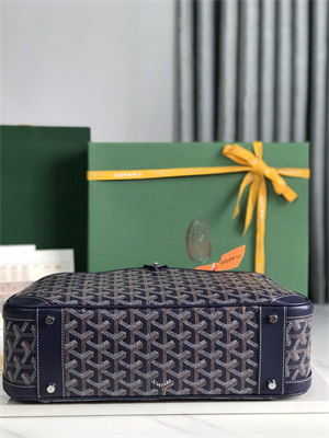 Goyard Saint Jeanne Large Bowling Bag Navy