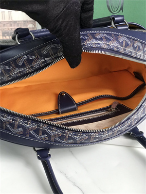 Goyard Saint Jeanne Large Bowling Bag Navy