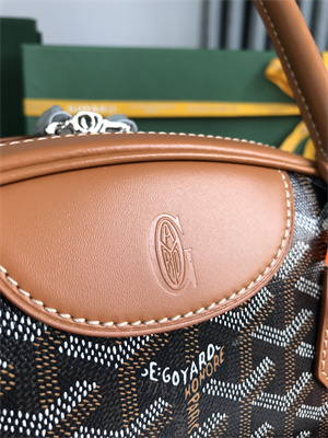 Goyard Saint Jeanne Large Bowling Bag Brown