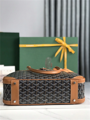 Goyard Saint Jeanne Large Bowling Bag Brown