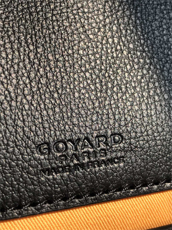 Belvedere PM Bag Goyardine Canvas & Decize Taurillon Leather Black