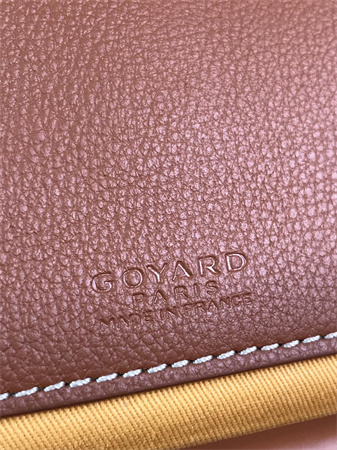 Belvedere PM Bag Goyardine Canvas & Decize Taurillon Leather Black-Tan