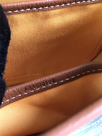 Belvedere PM Bag Goyardine Canvas & Decize Taurillon Leather Black-Tan