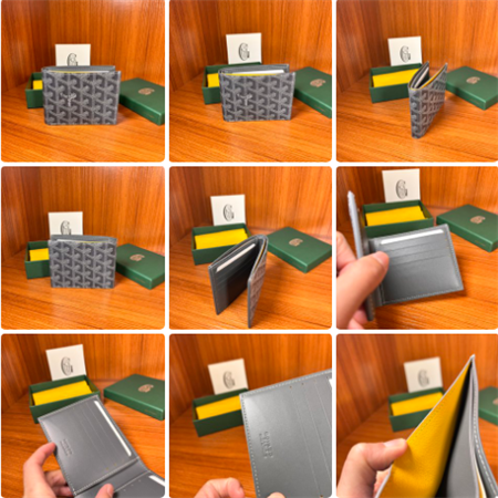 Victoire Wallet Goyardine Canvas & Vauzelles Leather 11 Colors