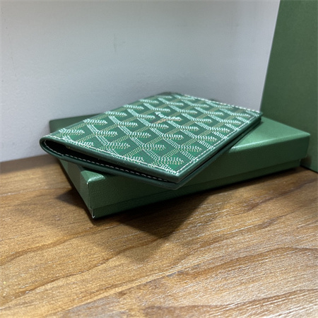 Grenelle Passport Cover Goyardine Canvas & Vauzelles Leather 11 Colors