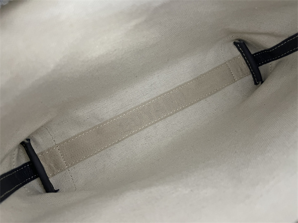 CONTI POUCH Goyardine Canvas&Chevroches Calfskin Grey