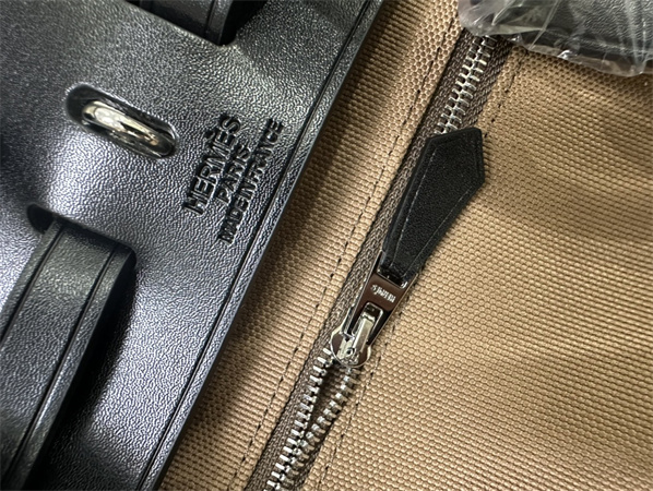 Her.mes Herbag Backpack Canvas and Calfskin