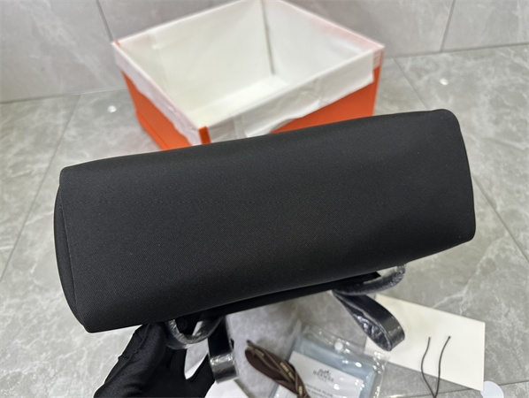 Her.mes Herbag Backpack Canvas and Calfskin