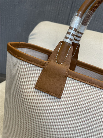 Her.mes Steeple Handbag Hplume Canvas and Swift Calfskin multicolor Printing HS