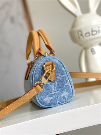 LV Nano Speedy Monogram Denim Sky Blue M11212