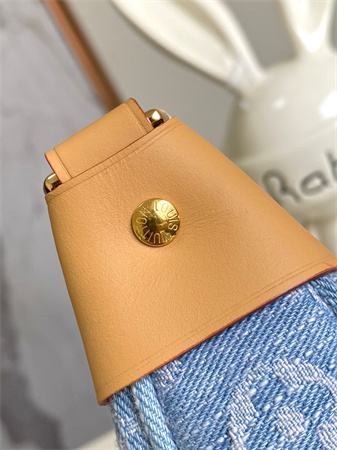 LV Loop Bag Monogram Denim Sky Blue M24846