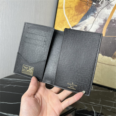 LV Passport Cover Monogram Surfin’ coated canvas Black M83479