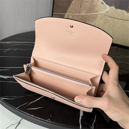 L.V IRIS Wallet Monogram Leather Pink M60143