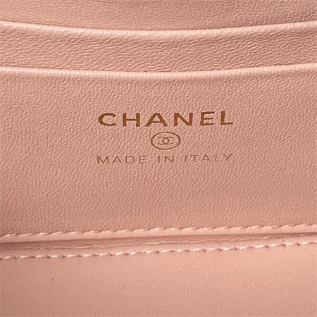 Chanel Vanity Case With Top Handle Grained Calfskin Gold Tone Metal Pink AP4064