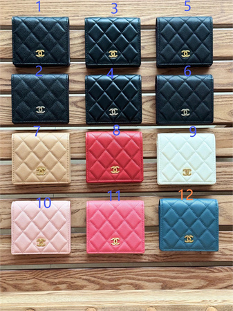Chanel Wallet Grained Calfskin/Lambskin A84028