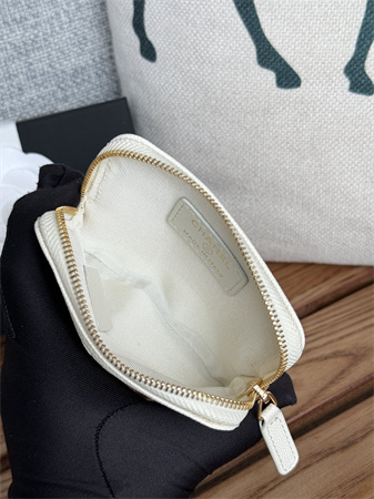 Chanel Zipper Coin Purse Grained Calfskin/Lambskin AP2061