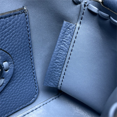 Fen.di Baguette MiniSelleria bag with 309 hand-sewn topstitches