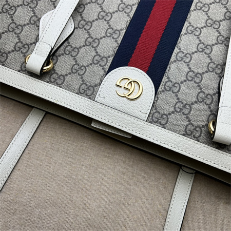 Gu.cci Ophidia  GG Medium Tote Bag Supreme Canvas 631685