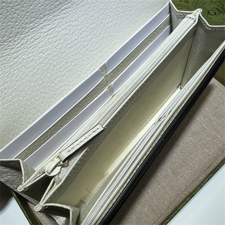 Gu.cci Ophidia Continental Wallet GG Supreme Canvas 523153