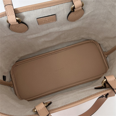 Gu.cci Ophidia Mini Tote Bag GG Supreme Canvas Dusty Pink 765043