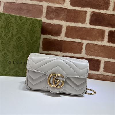 Gucci GG MARMONT  MINI BAG Grey 476433