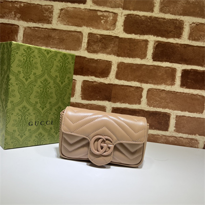 Gu.cci GG Marmont Mini Bag Rose Beige 476433