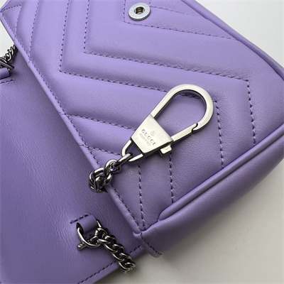 Gucci GG MARMONT  MINI BAG Purple 476433
