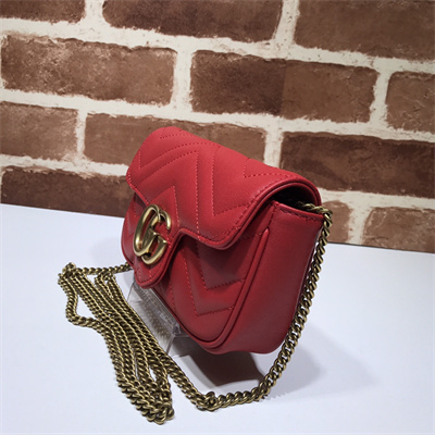 Gucci GG MARMONT  MINI BAG Red 476433
