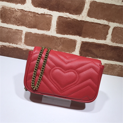 Gucci GG MARMONT  MINI BAG Red 476433
