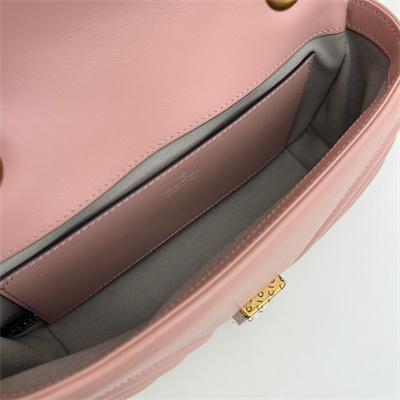 Gu.cci GG Marmont  Small  Shoulder Bag Pink 446744