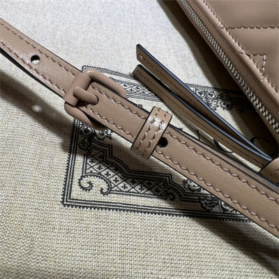 Gu.cci GG Marmont Shoulder Bag Rose Beige 739166