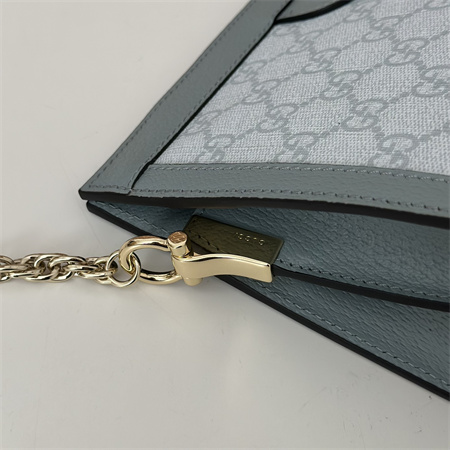 Gu.cci Ophidia GG Small Shoulder Bag Supreme Canvas Dusty Blue 503877