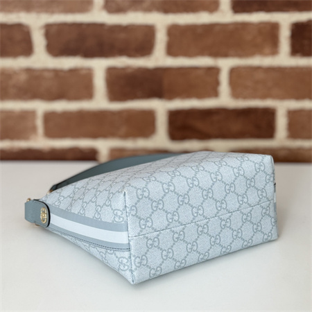 Gu.cci OPHIDIA GG SUPER MINI SHOULDER BAG Dusty Blue 795170