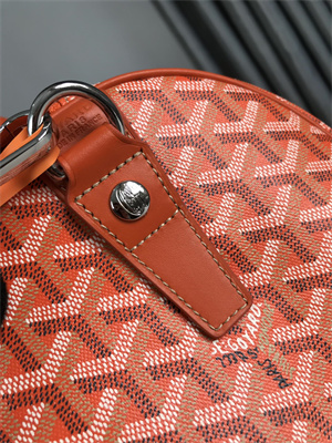 Goyard Boston 45 Bag In Goyardine Canvas & Cervon Calfskin