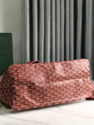 Goyard Saint Louis GM Bag In Goyardine Canvas & Chevroches Calfskin