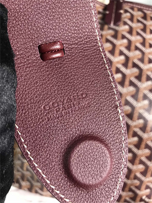 Goyard Saint Louis GM Bag In Goyardine Canvas & Chevroches Calfskin